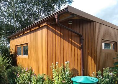 venkovní kuchyně -alubky č. 4 kaštan 733