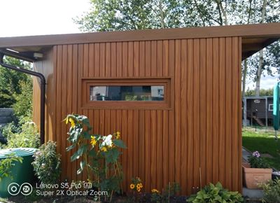 venkovní kuchyně -alubky č. 4 kaštan 733