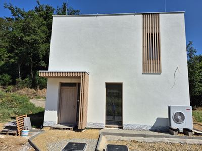 RD Střelice - alubky H55 dekor kaštan 737